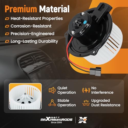 Image of maXpeedingrods HVAC Blower Motor with Fan Cage 700059 Fit for Toyota Tacoma 1995-2004 Echo 2000-2005, AC Heater Blower Motor Replaces # 8710352060 8710304030 PM3785 TO3126104