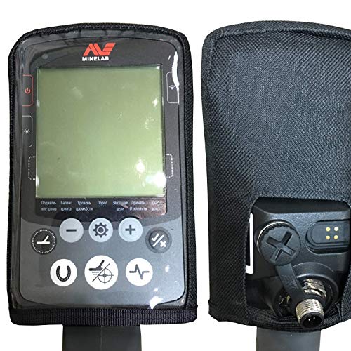 Estuche de cubierta de suciedad para caja de control Minelab Equinox 600 800 (negro)