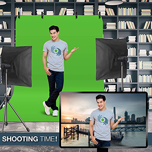 TUTUO Green Screen, Sfondo Fotografico 2 x 3 m