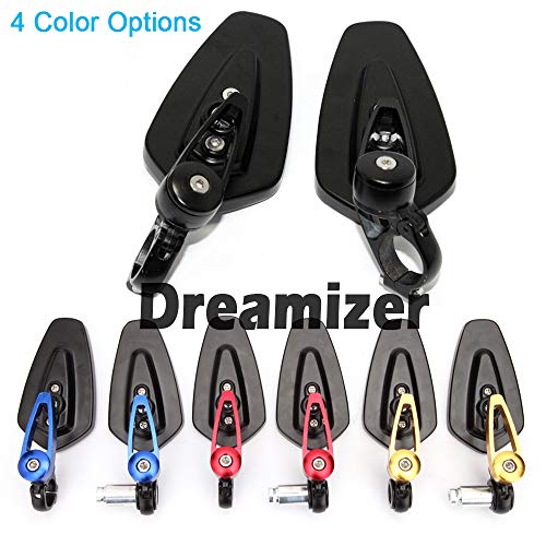 DREAMIZER 7/8 22mm Specchietti Manubrio per Moto