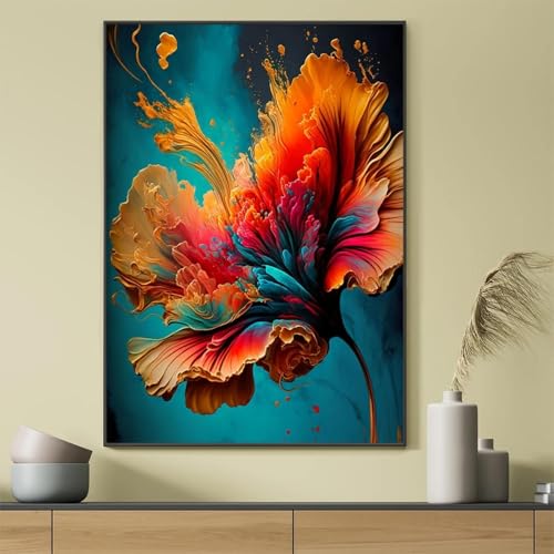 Art mural abstrait classique pour un salon ou une chambre - 2