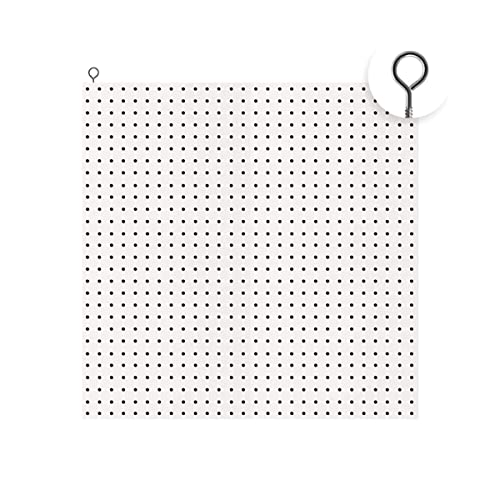 Generic Painel Perfurado Para Ferramentas Materiais Pegboard Branco MDF 60cm