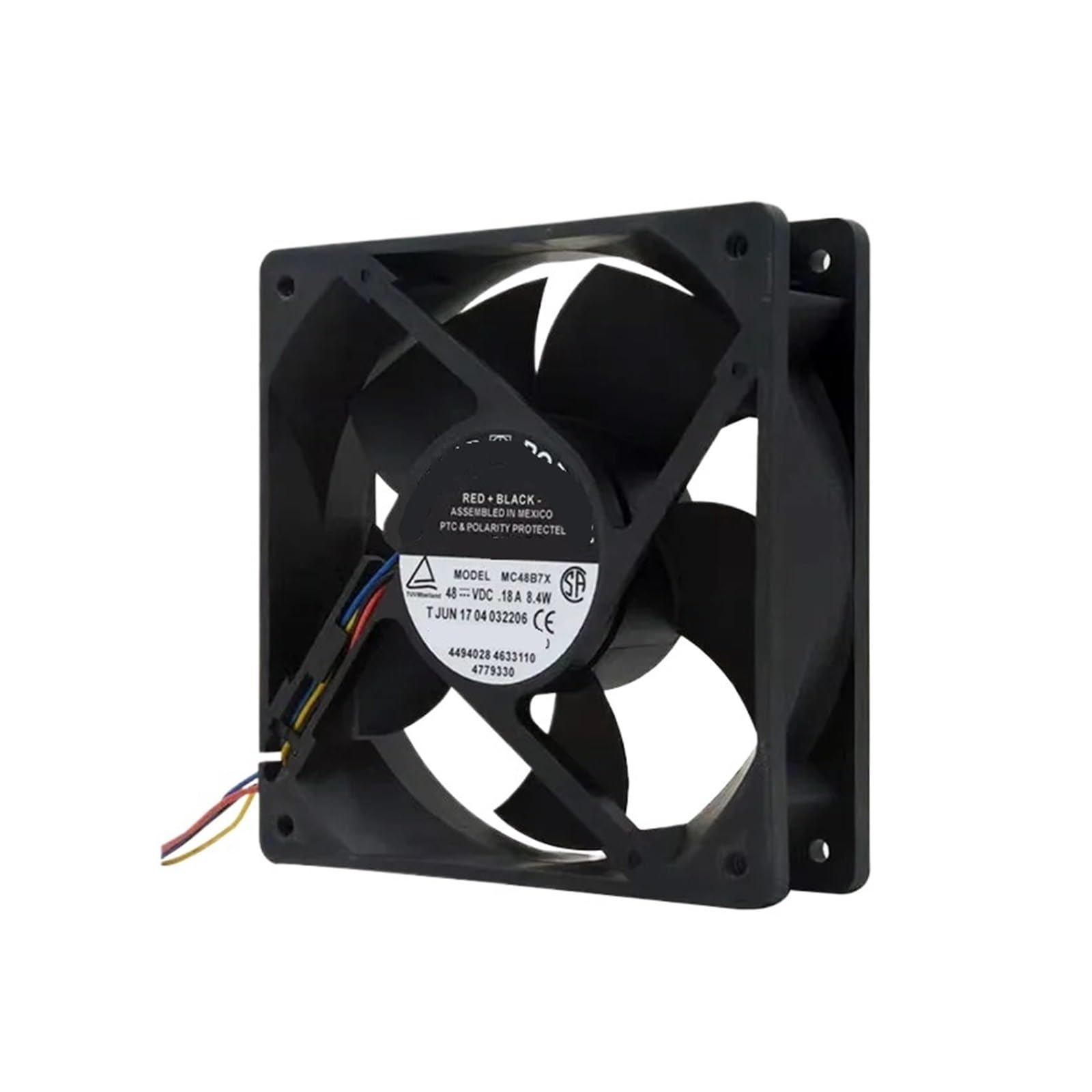 KNIUWMBMH MC48B7X 48V 0.18A 8.4W 12032 120 * 120 * 32mm 12cm Cooling Fan