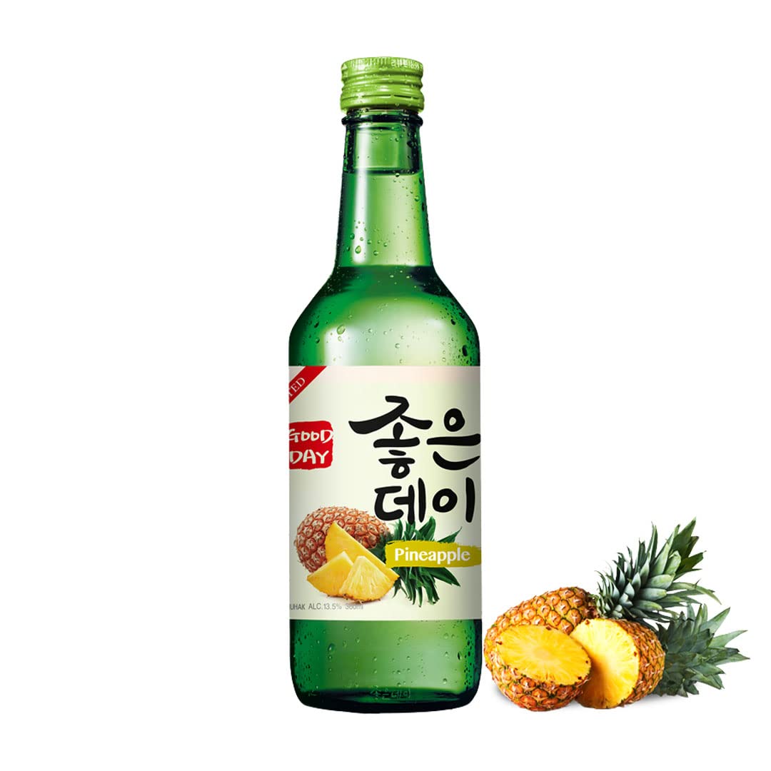 Korean Good Day Pineapple, Beverage Drinks Mixer 12.1fl oz (360ml) - (Pack of 1)