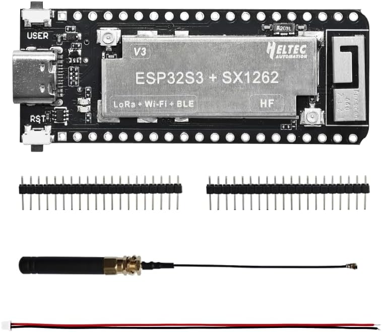 Wireless Stick Lite V3 ESP32-S3FN8+SX1262 LoRa Node Chip IoT Devboard Kit 902-928MHz Integrated BLE Wi-Fi LoRa Compatible with Meshtastic/LoRaWAN