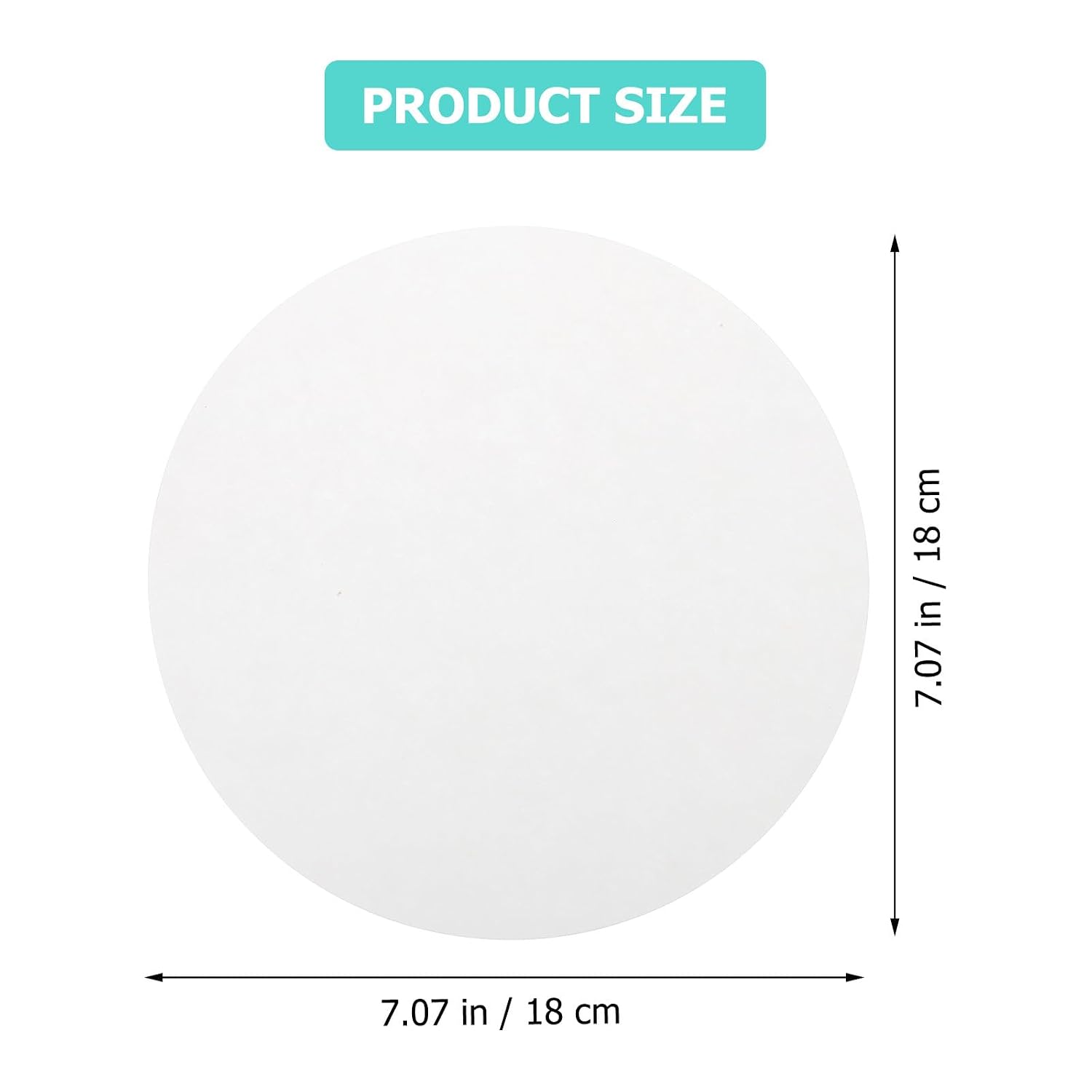 Qualitative Filter Paper 100 Sheets Paper for Labs Teaching
