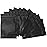 200 Pack Mylar Bags 4 x 6 Inch Resealable Smell Proof Bags Foil Pouch Bag Flat Bag Matte Black