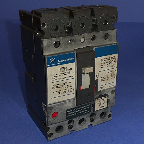 GENERAL ELECTRIC 480VAC 60A 2-POLE CIRCUIT BREAKER SEDA24AT0060 *BROKEN PLASTIC*