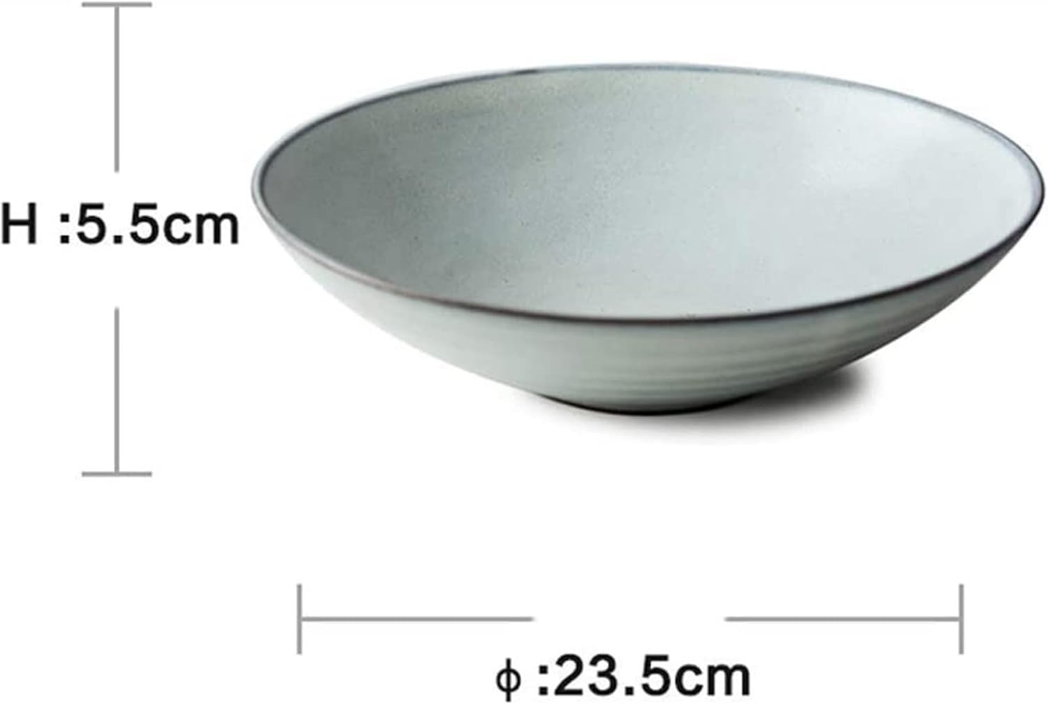 Fruit Display 9 Inches Pasta Bowls Creative Ceramic Big Soup Bowls Home Mixing Bowls Fruit Bowls Solid Color Tableware