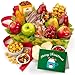 Christmas Orchard Delight Fruit and Gourmet Basket Gift