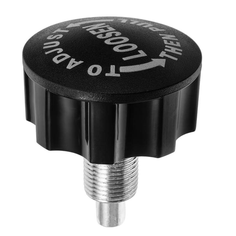 Toddmomy Pull Pin Knob for Exercise Bike Replacement Parts Spherical Rotary Pull Pin Exercise Bike Adjustable Knob for Home Gym Equipment Indoor Machines 1 Pack