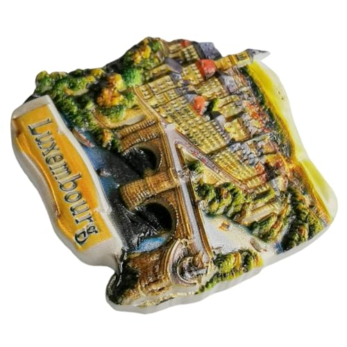 Imán Decorativo para Refrigerador Tema Luxemburg miniatura 4