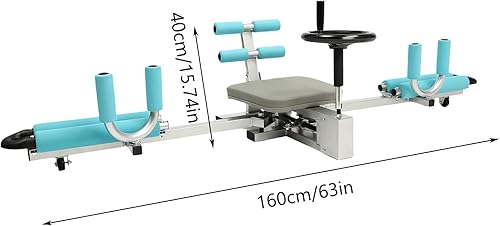 Miniatura 4 de Estirador de piernas  Máquina dividida resistente de 330 libras para estiramiento de piernas  Equipo de estiramiento de flexibilidad profesional de
