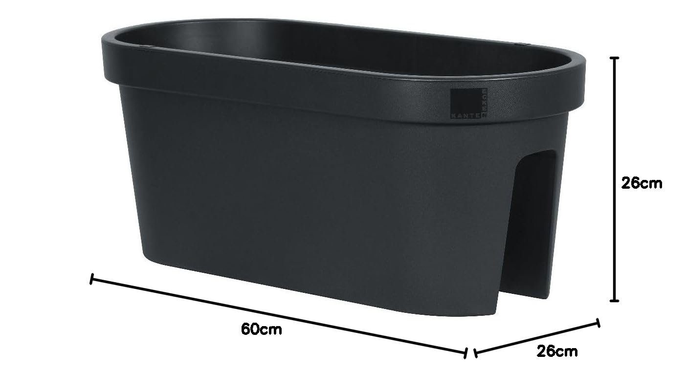 E&K Geländerkasten in versch. Größen, Länge:60 cm