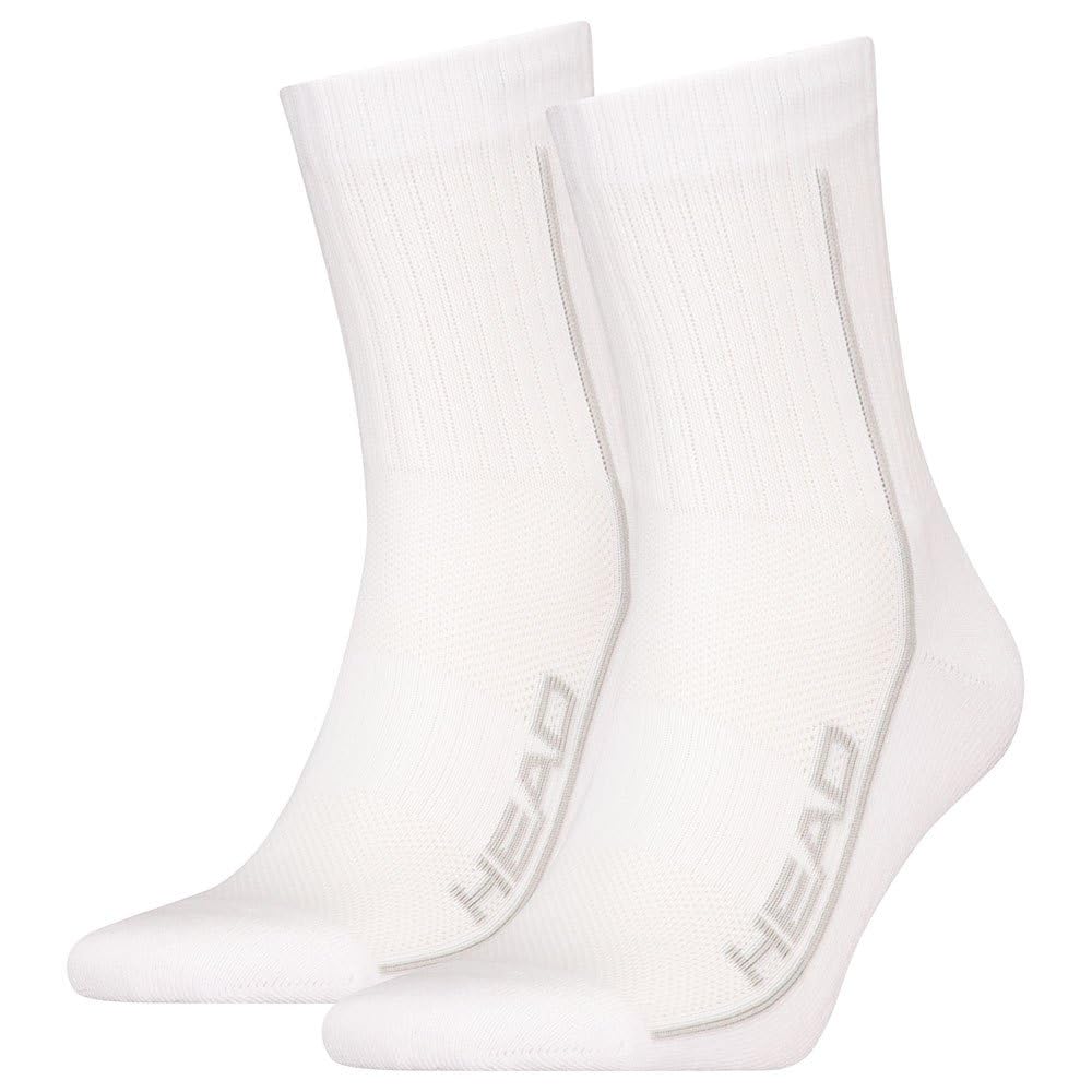 Calzini Sportivi Performance HEAD Unisex 2 Coppie - Calze Corte Da Allenamento In Poliestere E Nylon, Taglia 43-46, Colore Nero