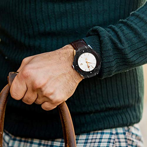 ULTECHNOVO Cobertura da Moldura Do Relógio Protetor de Tela Do Relógio Compatível Com Amazfit T-Rex