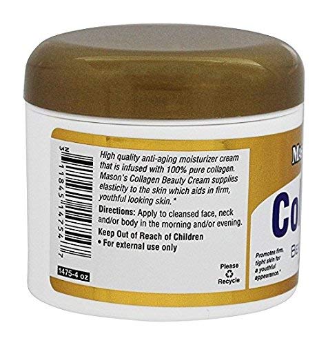 Collagen Beauty Cream Made with 100% Pure Collagen - 4 oz