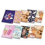 Pigna, Confezione 10 Maxi Quaderni A4 assortimento BIMBA,pagine 80 + risguardo, carta 80 gr,0A,righe I II elementare