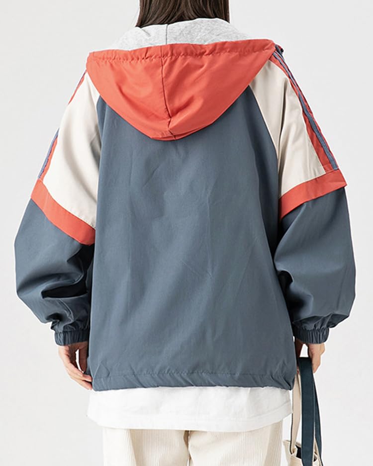 Y2k Zip Up Sweatshirts Varsity Jacket Baseball Bomber Jacket Coats Japanese Harajuku Vintage College Korean Clothes4