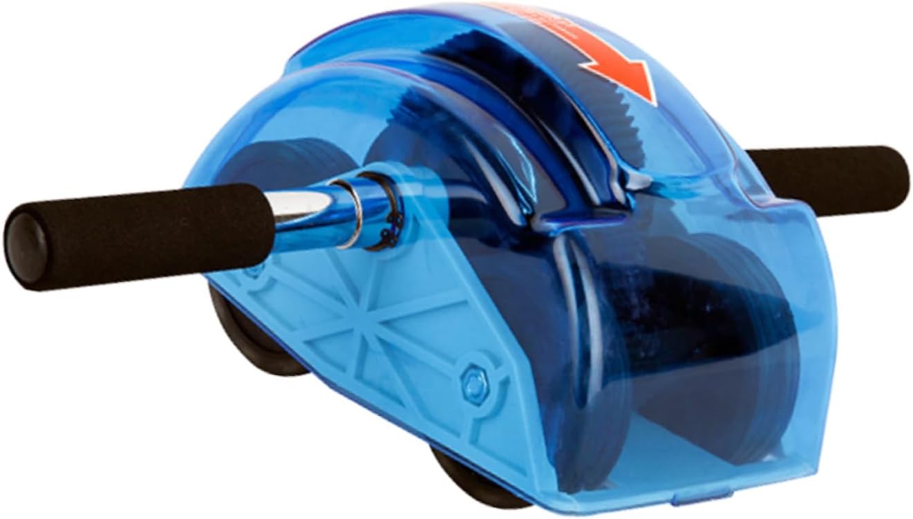 Wheel with Gear Four-wheeled Abdominal Exercise Equipment for Home Fitness Lightweight and Easy to Assemble Non- Handles for Optimal