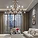 CTKcom 5W E14 Base LED Candelabra Bulbs(4 Pack)- C37 Daylight White 6000K LED Candle Light Bulb,Ceiling Fan Lights,Decorative LED Bulb,550LM,UL-Listed,AC 85-265V