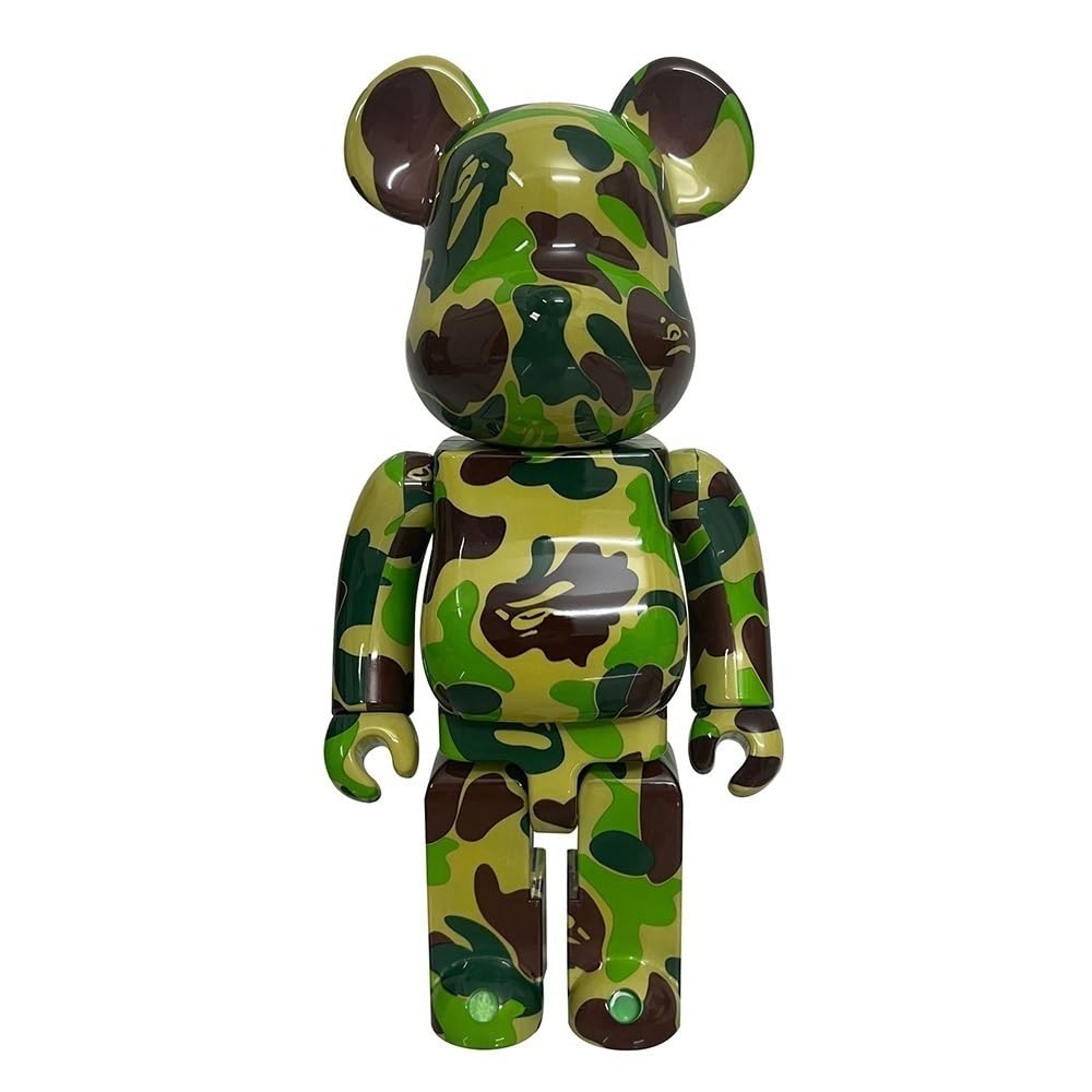 supea Bearbrick, 400% Violent Bear 28cm/11in Blocks Bear Display Cabinet Figurine Sculpture Statue
