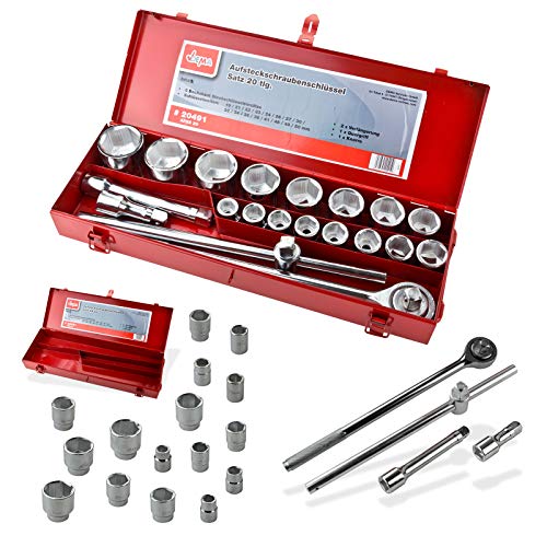 DEMA Steckschlüsselsatz 20tlg 3/4" 1 DEMA Steckschlüsselsatz 20tlg 3/4"