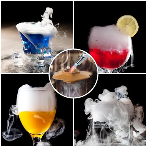Image of Cocktail Smoker Kit, Whiskey Smoker Kit, Cocktail Smoke Infuser with Smoke Infuser for Whiskey and Accessories