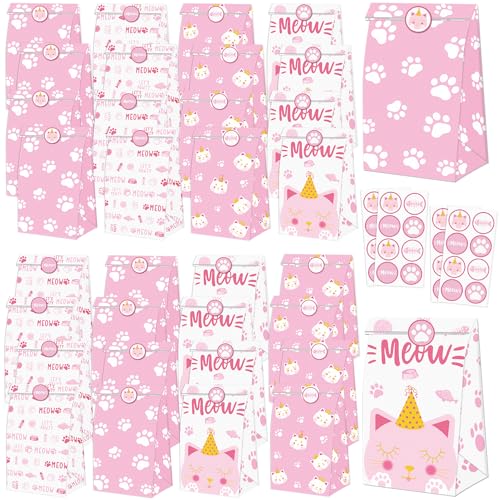 Imagen de 40 bolsas de regalo para gatos