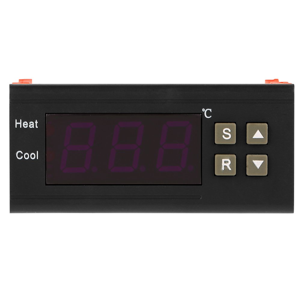 MH1230A AC220V 30A Contrôleur de température numérique d'affichage à LED avec capteur pour régler à la haute et la basse température(Gamme de contrôle de température : -40 ℃ à 120 ℃)
