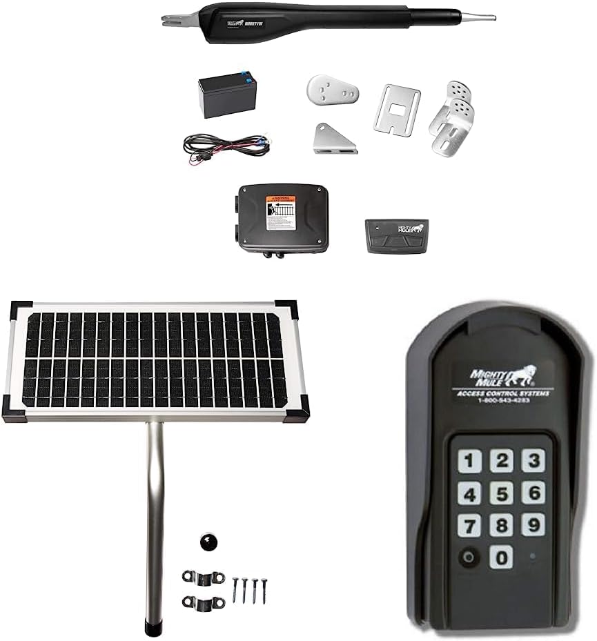 Mighty Mule MM571W Heavy Duty Smart Gate Opener, Single