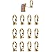Evelots Earring Converter-Turn Pierced Earrings Into Clip-On-Silver/Gold Toned