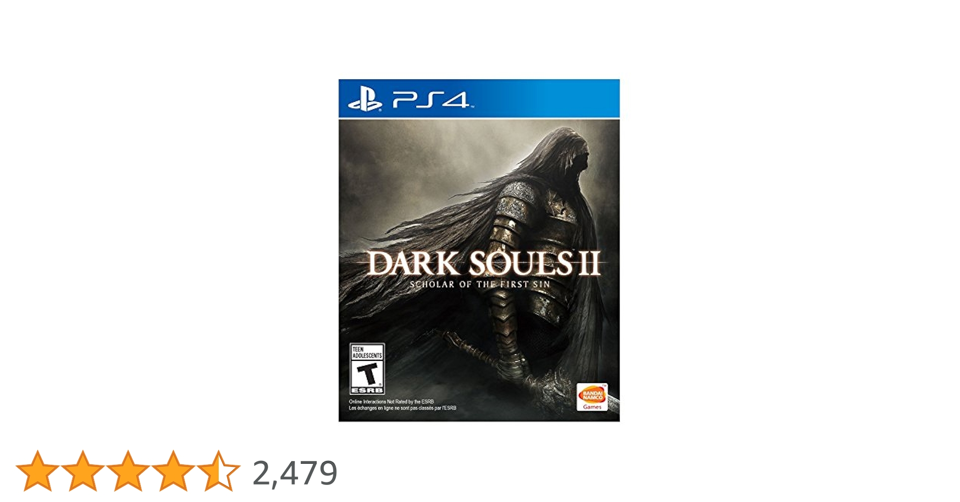 PlayStation4 - 新品　初回限定盤DARK SOULS II SCHOLAR OF THE F 51mQO8DShcL._UF1000,1000_QL80_.jpg