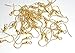 Produktbild beadsvision 100 OHRHAKEN Fischhaken Farbe Silber 17x21mm Ohrringe Rohling Schmuckzubehör #S085