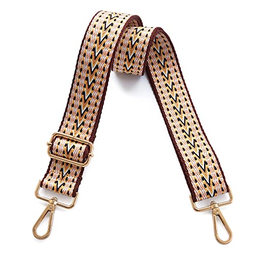 Image of S-Jacorry Purse Strap Replacement Crossbody Wide Shoulder Strap Adjustable Canvas Straps Handbag Strap Replacement Belts