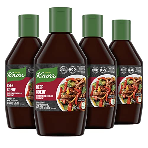 Knorr Le bouillon concentré juste une goutte ajoute une saveur profonde