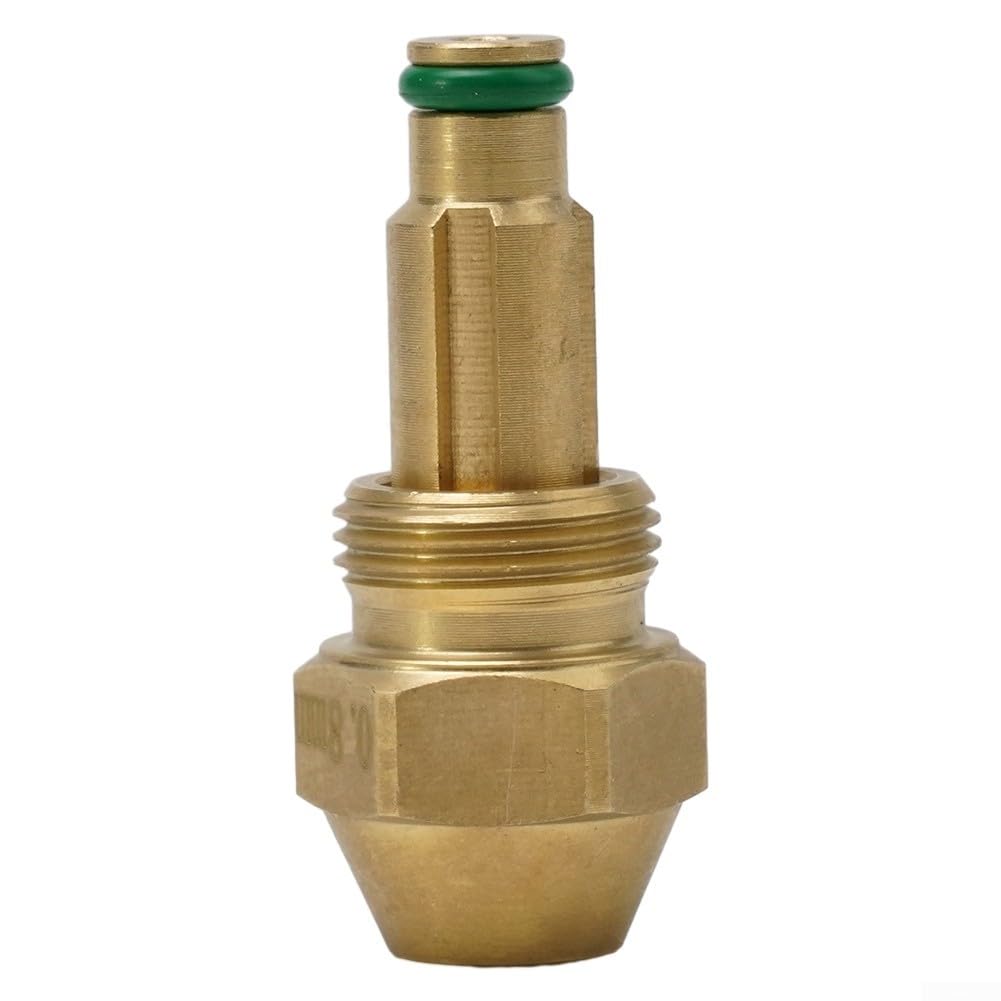 Ugello Per Olio A Sifone - Ricambio Industriale 0.8 Mm Per Bruciatori Oli Esausti, In Ottone - Foto 10