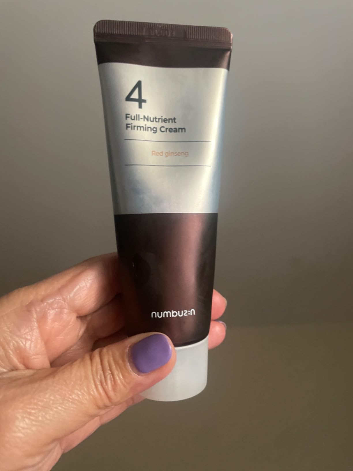 numbuzin No.4 Cream | Full-Nutrient Firming Cream | Skin Elasticity, Wrinkle Care, Anti-aging, Deeply Nourishing, Hydration | Red Ginseng, Panthenol, Niacinamide, Bifida | 2.02 fl. oz