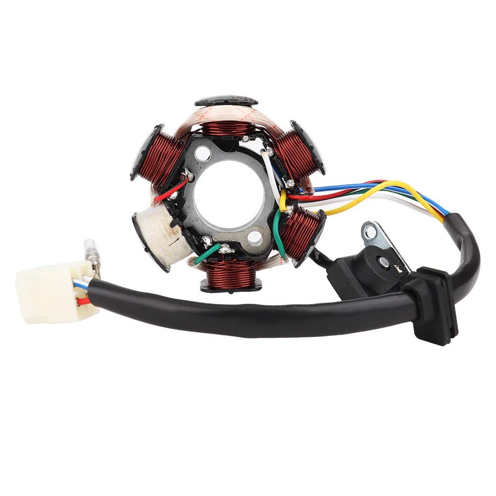 Photo 1 of Magneto Stator Coil 6 Coil 5 Wire for 50cc 70cc 90cc 110cc 125cc ATV Go Kart Dirt Bike Quad Buggy