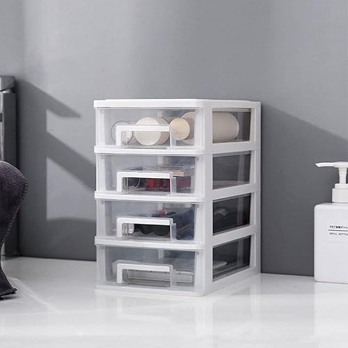 Miniatura 6 de BESPORTBLE Gabinetes de aula pequeños - Unidad multifunción Dormitorio Escritorio grande Cinco - Caja transparente a prueba de polvo para baño