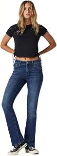 Mavi Women's Molly Mid-Rise Bootcut Jeans – Trendy Women's Jeans, Jeans for Women, Bootcut Jeans, Stretchy Pants for Women