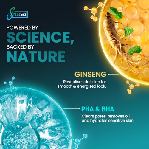 Image of Smart And Handsome Maxx Detox Daily Scrub Wash | Fights 2.5 Pm Damage | Gently Exfoliates | Balance Excess Oil | With Ginseng To Revitalizes Dull Skin & Pha+Bha To Deep Cleanses Pollutants | 100g