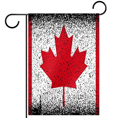Drapeau Canada feuille d'érable en polyester pongé haute résistance