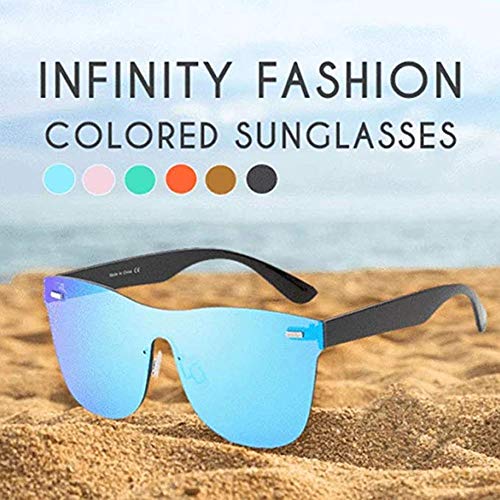 Infinity Fashion Sunglasses Color Vintage Mirror Polarized Sunglasses Glasse