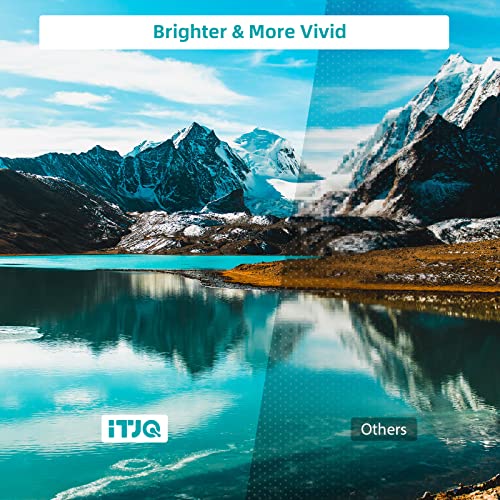 Mini WiFi Projector, iTJQ Projector 1080P Supported, Portable Projector for Outdoor Movies, Phone Projector Compatible with iOS/Android, Laptop, PS4, TV Stick, HDMI/USB Mini WiFi Projector, iTJQ Projector 1080P Supported, Portable Projector for Outdoor Movies, Phone Projector Compatible with iOS/Android, Laptop, PS4, TV Stick, HDMI/USB