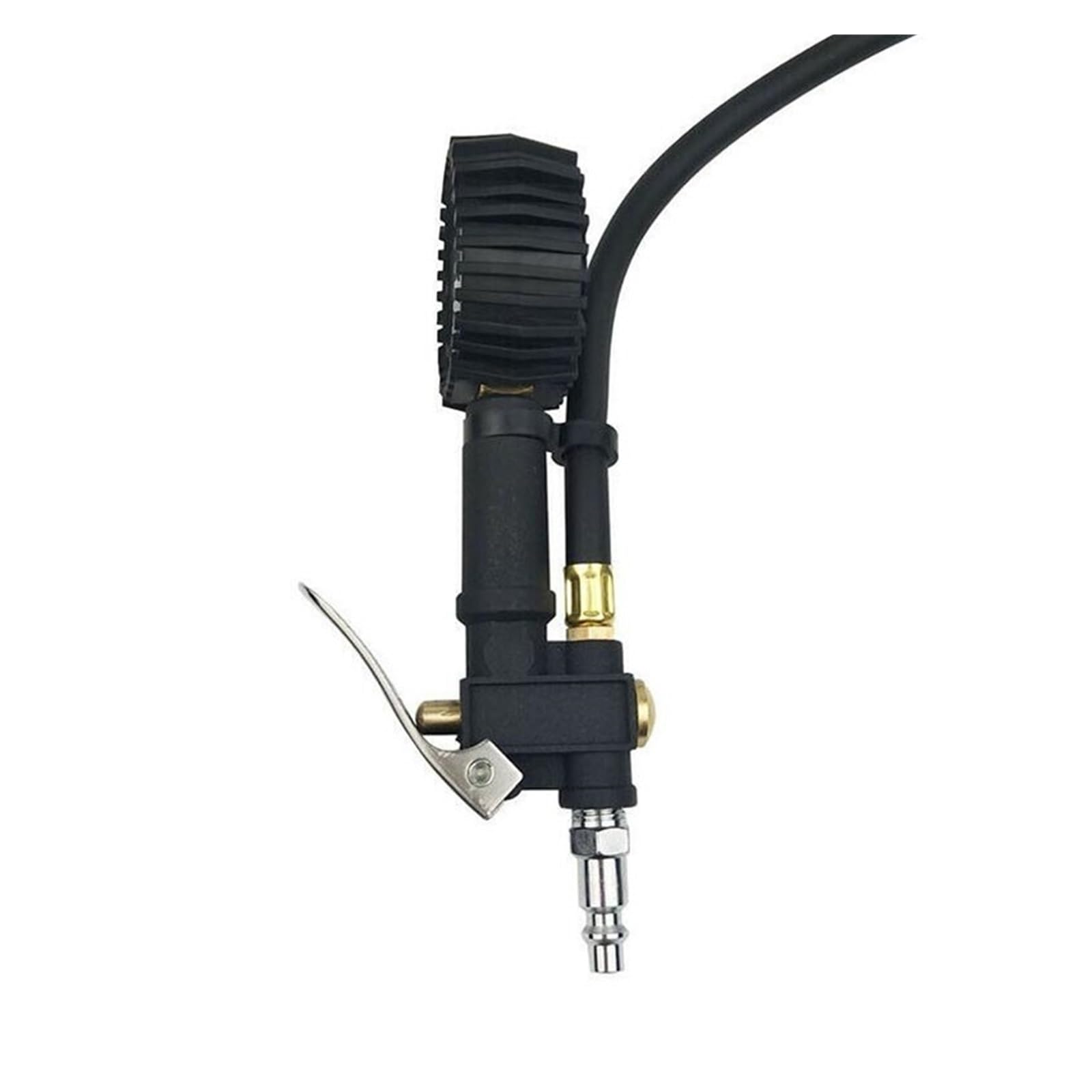 Indicatore di gonfiaggio della pressione aria del pneumatico del camion automobile digitale Display LCD Retroilluminazione a LED Tester del veicolo Monitoraggio inflazione Manometro