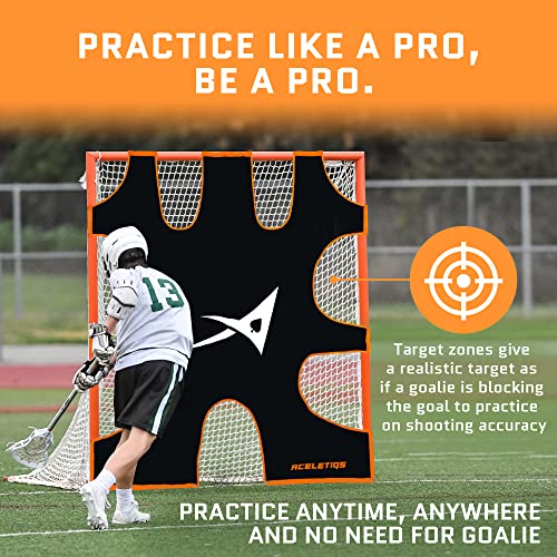 Aceletiqs HURL Lacrosse Goal Lacrosse Net Shooting Target thumb #1
