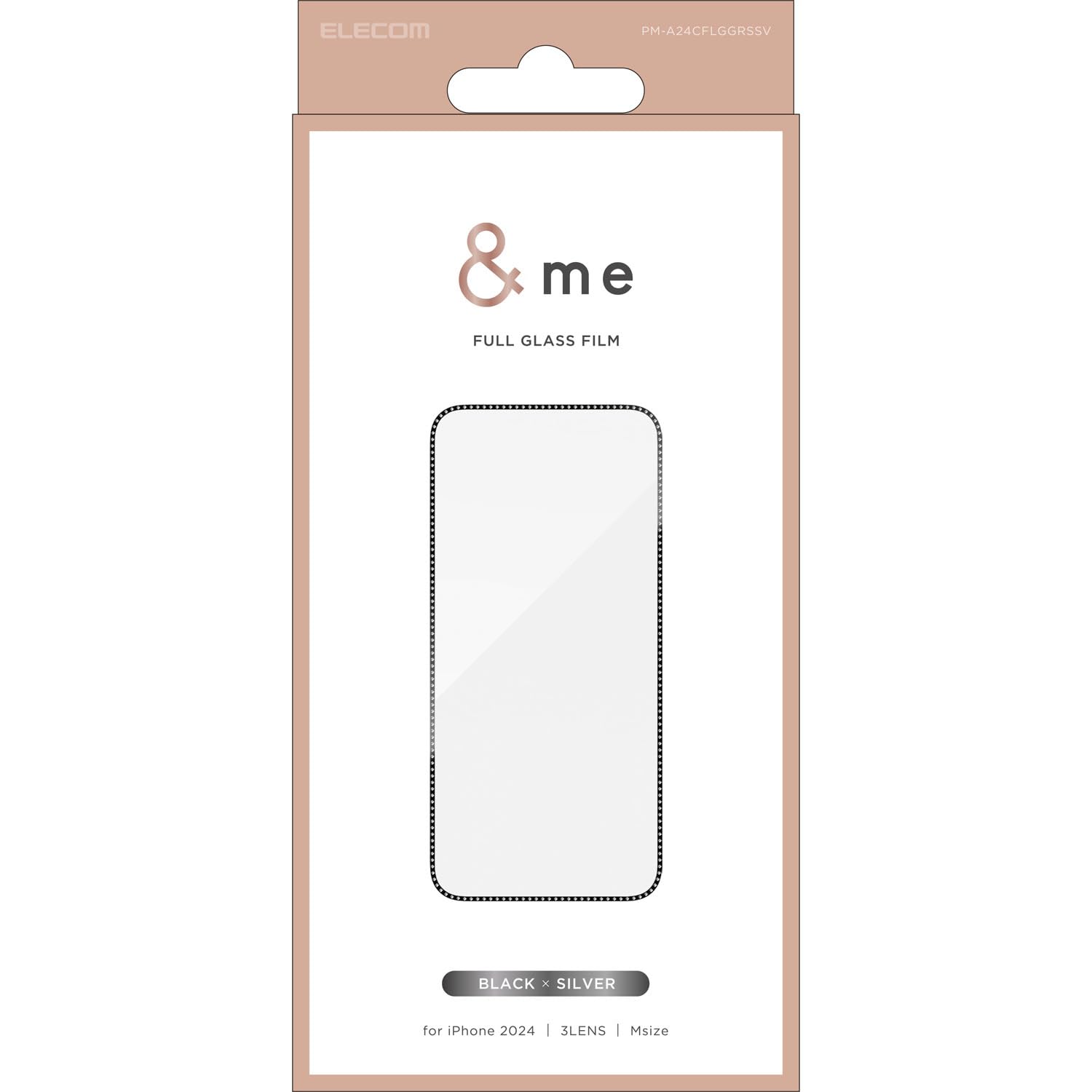 Amazon | エレコム iPhone 16 Pro ガラスフィルム 強化ガラス 硬度10H