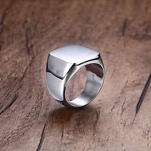Image of Men's Stainless Steel Western Style Band Rings Collection for Men /Boy's