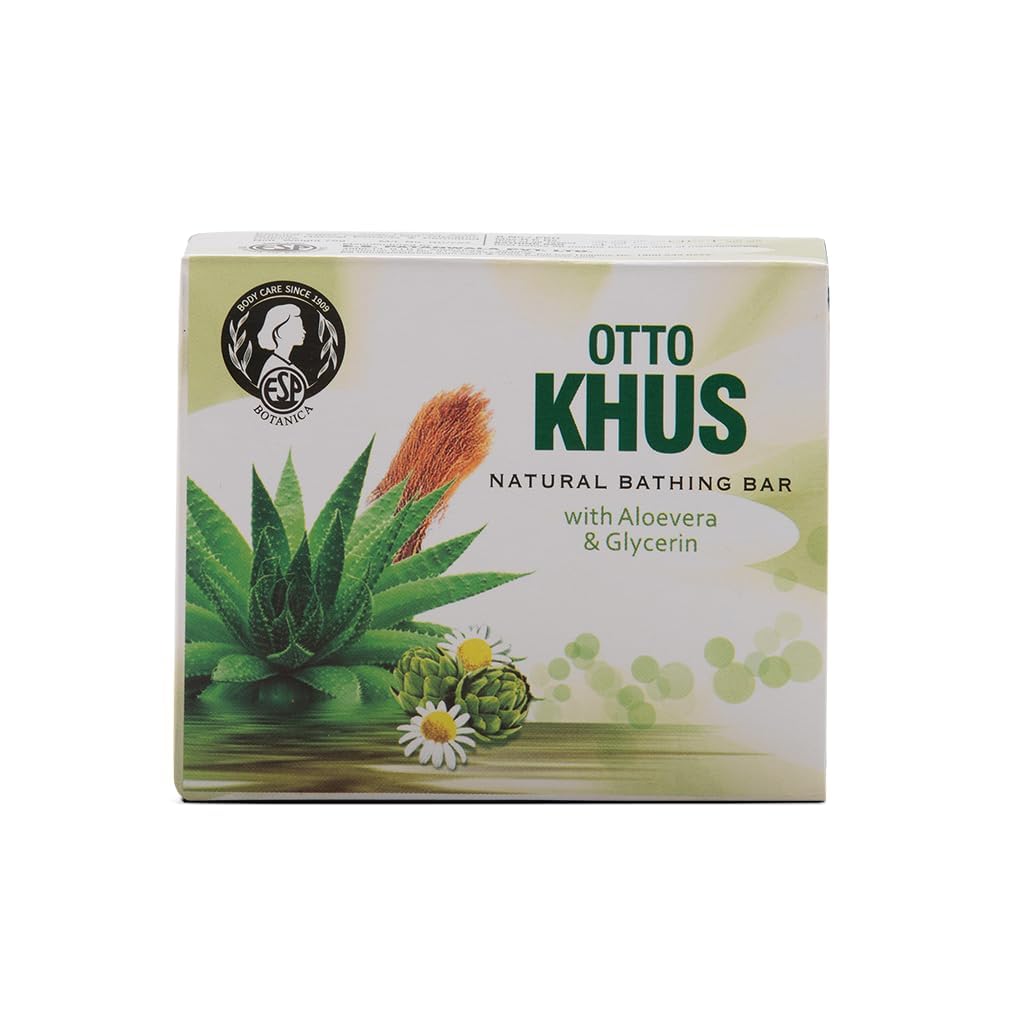BOTANICA OTTO KHUS NATURAL BATHING BAR WITH ALOEVERA AND GLYCERIN